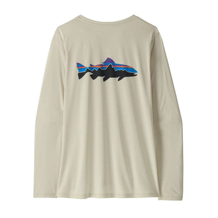 Patagonia Women's L/S Cap Cool Daily Shirt - Fitz Roy Trout