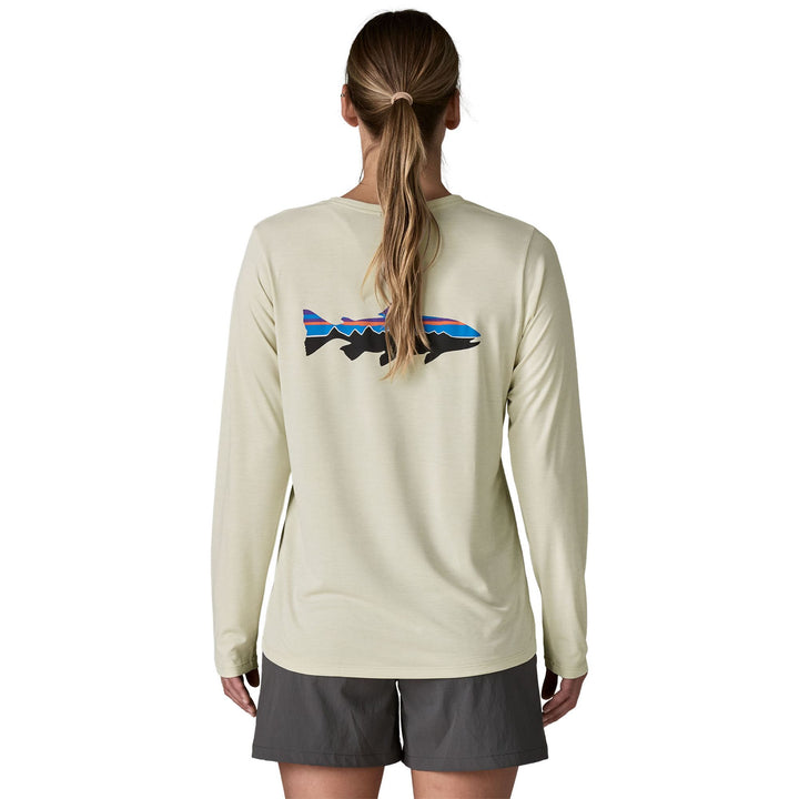 Patagonia Women's L/S Cap Cool Daily Shirt - Fitz Roy Trout