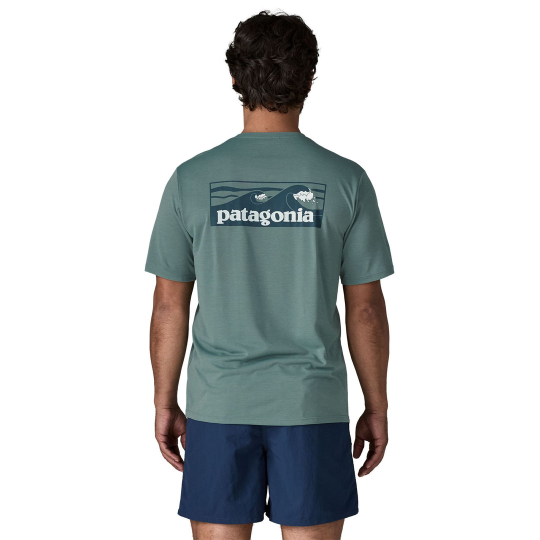 Patagonia Men's Cap Cool Daily Shirt - Boardshort Logo