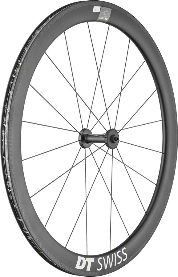 DT Swiss ARC 1400 DiCut 48 Front Wheel - 700 QR x 100mm Rim Brake Black