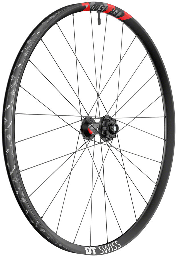 DT Swiss FR 1500 Classic Front Wheel - 29" 20 x 110mm DH Boost 6-Bolt Black