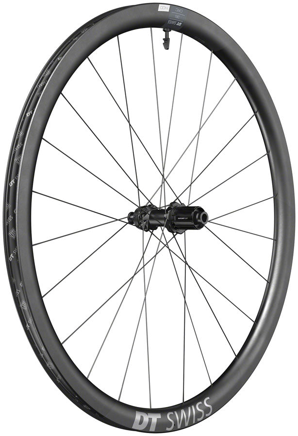 DT Swiss CRC 1400 Spline 35 Rear Wheel - 700 12 x 142mm Center-Lock HG11 Road/XDR Ratchet EXP 36 BLK