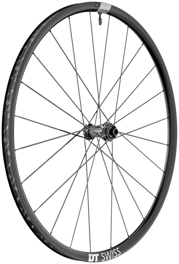 DT Swiss C 1800 Spline 23 Front Wheel - 700 12 x 100mm Center-Lock Black