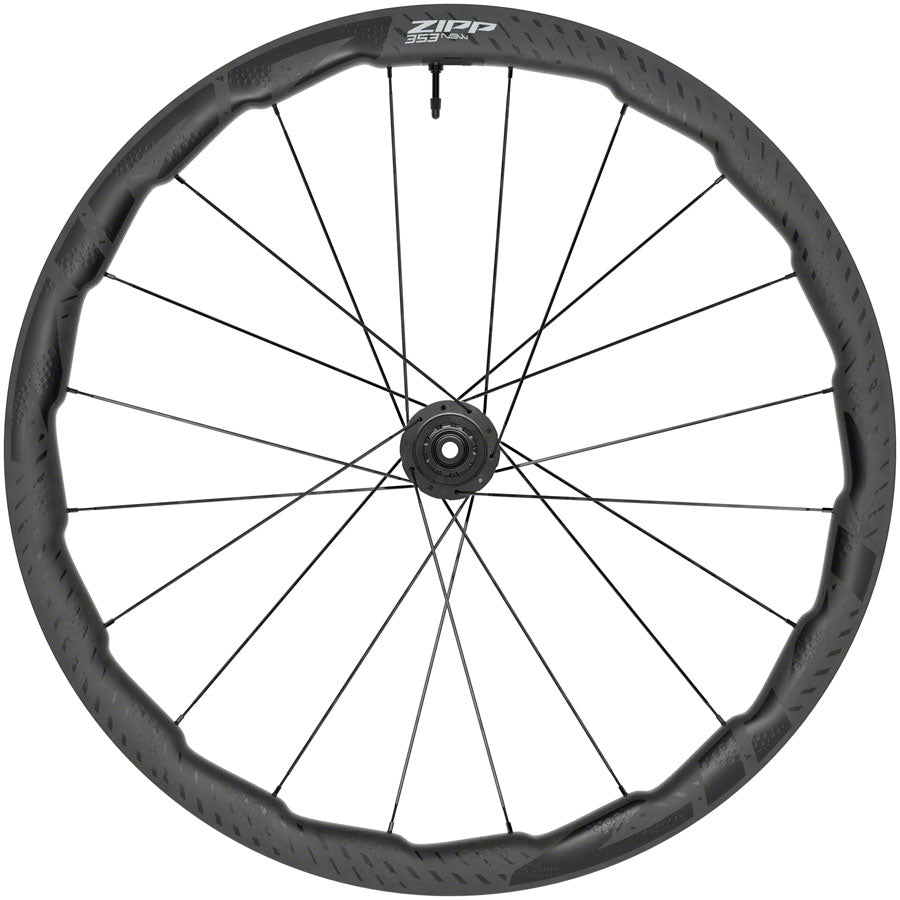 Zipp 353 NSW Rear Wheel - 700 12 x 142mm Center-Lock HG11 Tubeless Carbon w/ Wheel Sensor B1
