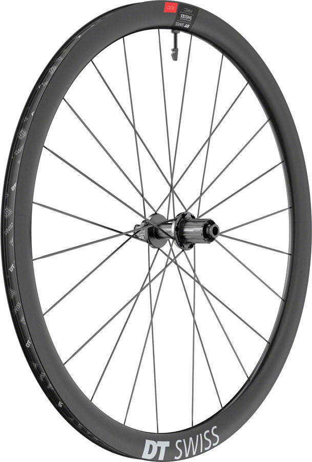 DT Swiss ARC 1100 DiCut 38 Rear Wheel - 700 12 x 142mm Center-Lock HG11 Road/XDR Ratchet EXP 36 BLK