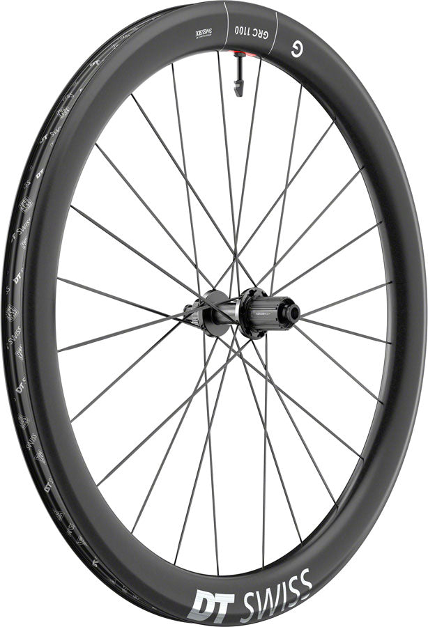 DT Swiss GRC 1100 DiCut 50 Rear Wheel - 700c 12 x 142mm Center-Lock HG11 Road/XDR Ratchet EXP 36 BLK