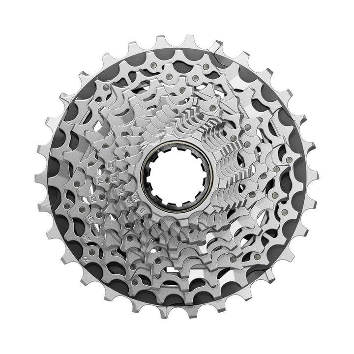 SRAM Force XG-1270 Cassette - 12-Speed 10-33t Silver For XDR Driver Body E1