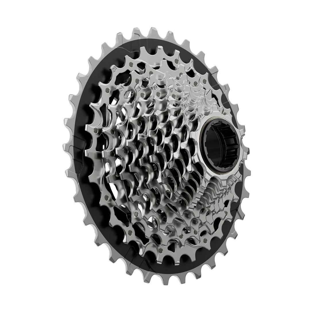 SRAM Force XG-1270 Cassette - 12-Speed 10-33t Silver For XDR Driver Body E1