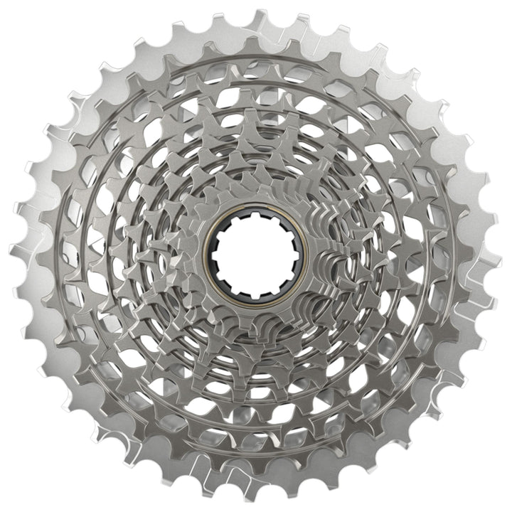 SRAM RED XG-1290 Cassette - 12-Speed 10-33t For XDR Driver Body Silver E1
