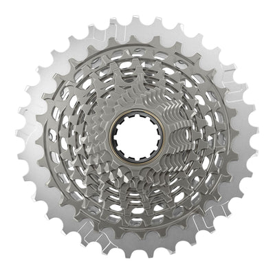 SRAM RED XG-1290 Cassette - 12-Speed 10-36t For XDR Driver Body Silver E1