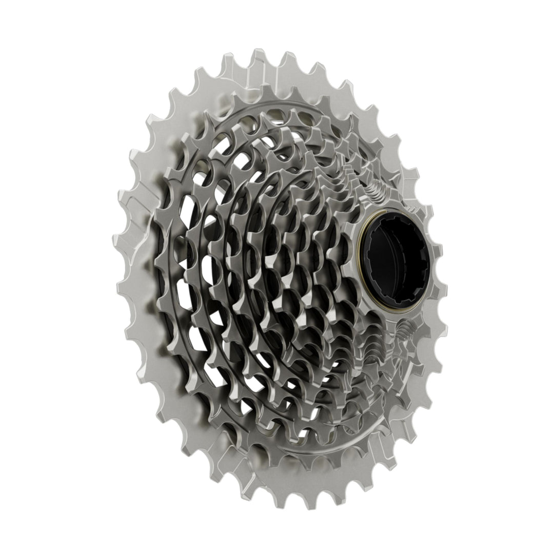 SRAM RED XG-1290 Cassette - 12-Speed 10-33t For XDR Driver Body Silver E1