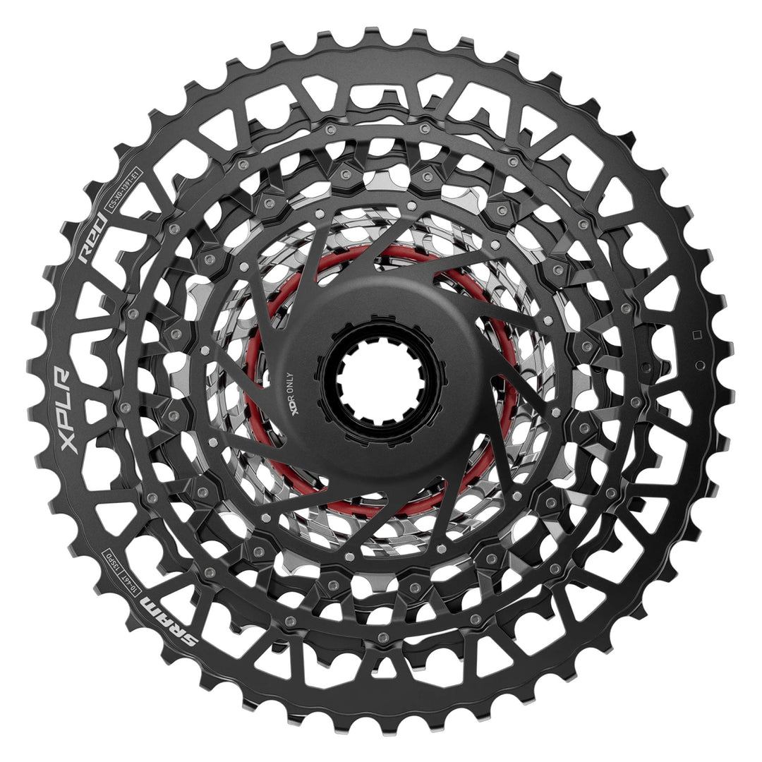 SRAM RED XPLR XG-1391 Cassette - 13-Speed 10-46t For XDR Driver BLK/Silver E1