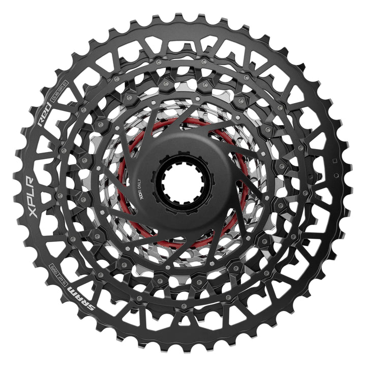 SRAM RED XPLR XG-1391 Cassette - 13-Speed 10-46t For XDR Driver BLK/Silver E1