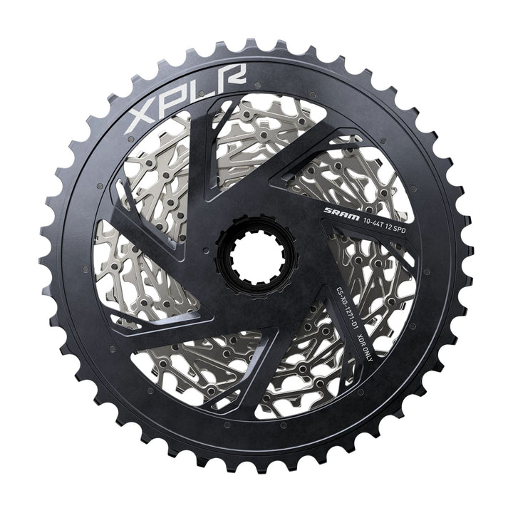 SRAM XPLR XG-1271 Cassette - 12-Speed 10-44t Silver For XDR Driver Body D1
