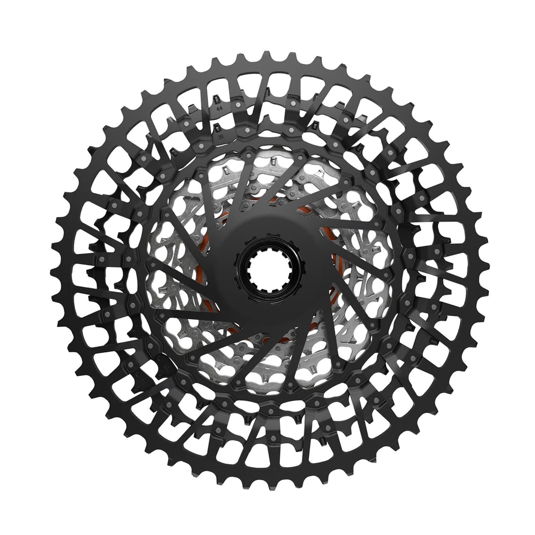 SRAM GX Eagle T-Type XS-1275 Cassette - 12-Speed 10-52t For XD Driver Silver