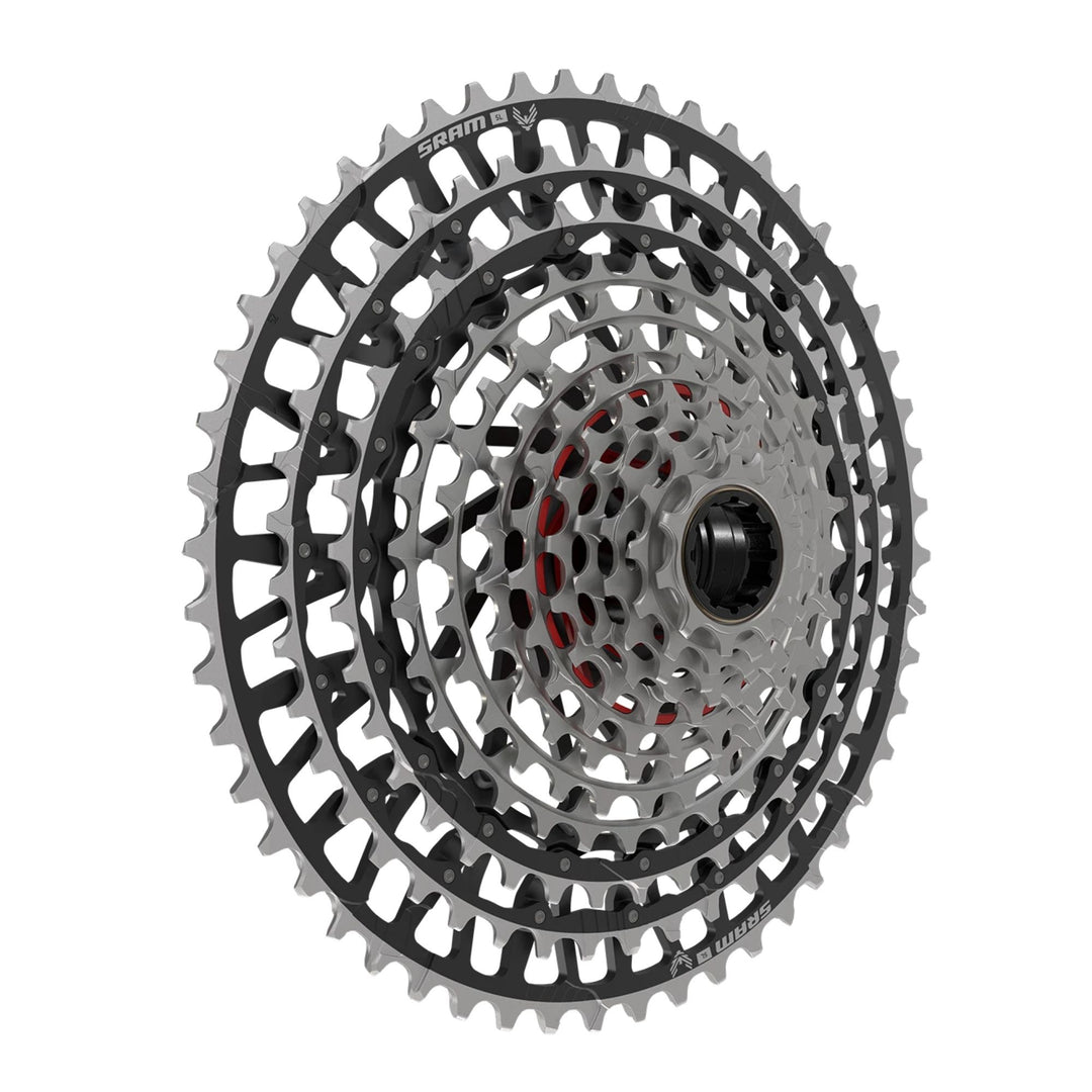 SRAM XX SL Eagle T-Type XS-1299 Cassette - 12-Speed 10-52t For XD Driver Silver/BLK