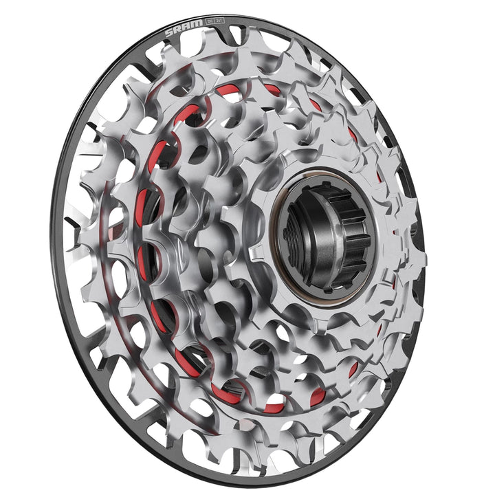 SRAM XX Downhill XS-797 T-Type Cassette - 7-Speed 10-24t For XD Driver Silver