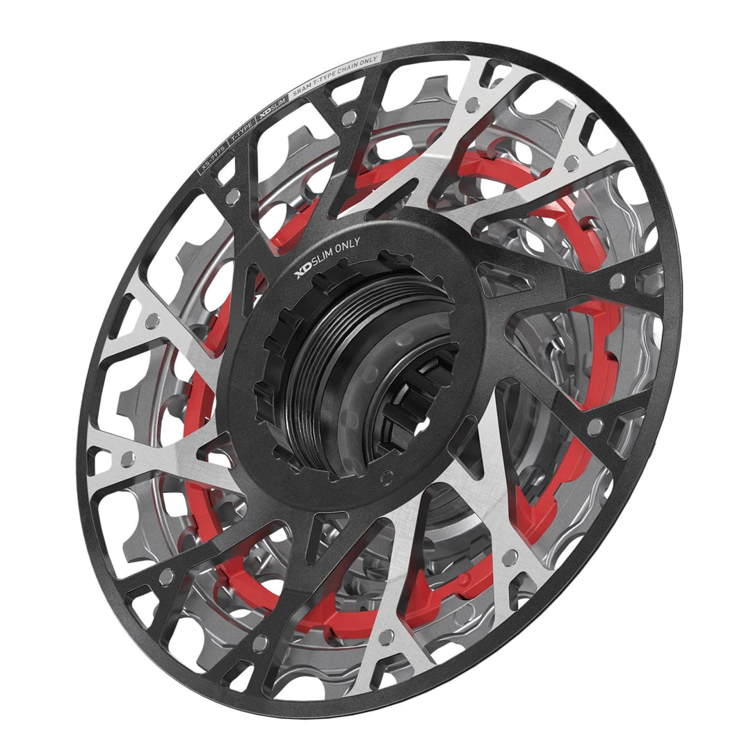 SRAM XX Downhill XS-797 T-Type Cassette - 7-Speed 10-24t For XD Driver Silver