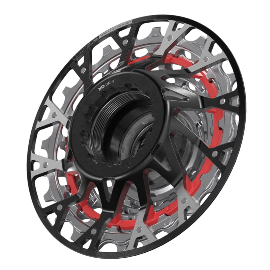 SRAM XX Downhill XS-797 T-Type Cassette - 7-Speed 10-24t For XD Driver Silver
