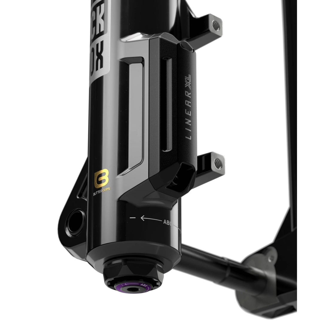 RockShox ZEB Ultimate Charger 3.2 RC2 Suspension Fork - 29" 160mm 15x110mm 44mm Offset Linear XL Air Spring Gloss BLK B1