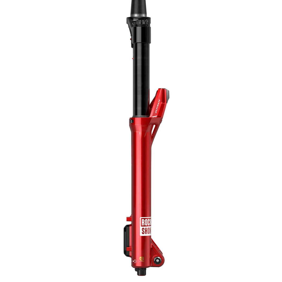 RockShox ZEB Ultimate Charger 3.2 RC2 Suspension Fork - 29" 170mm 15x110mm 44mm Offset Linear XL Air Spring Electric Red B1