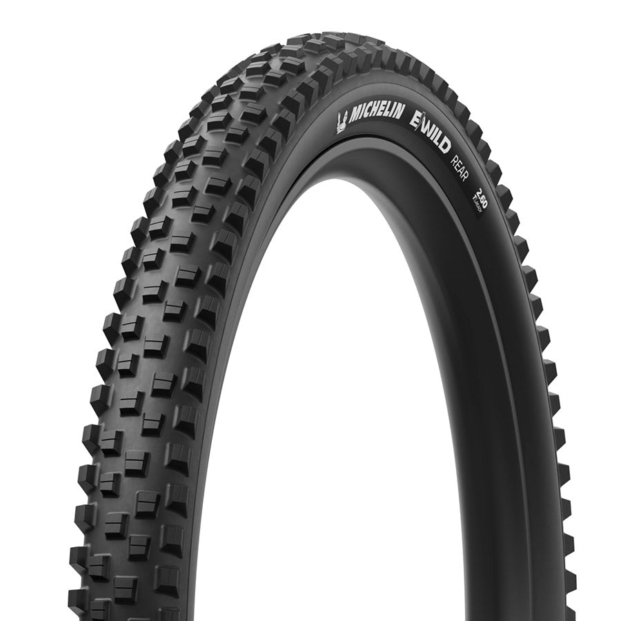 Michelin E-WILD PERFORMANCE LINE Rear Mountain Tire 27.5x2.60 Folding Tubeless Ready MAGI-X GUM-X 2x33 Black