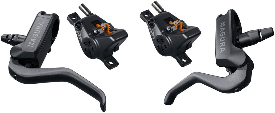 Magura MT A2 Disc Brake Lever Set - Left Right Levers Front Rear 2
