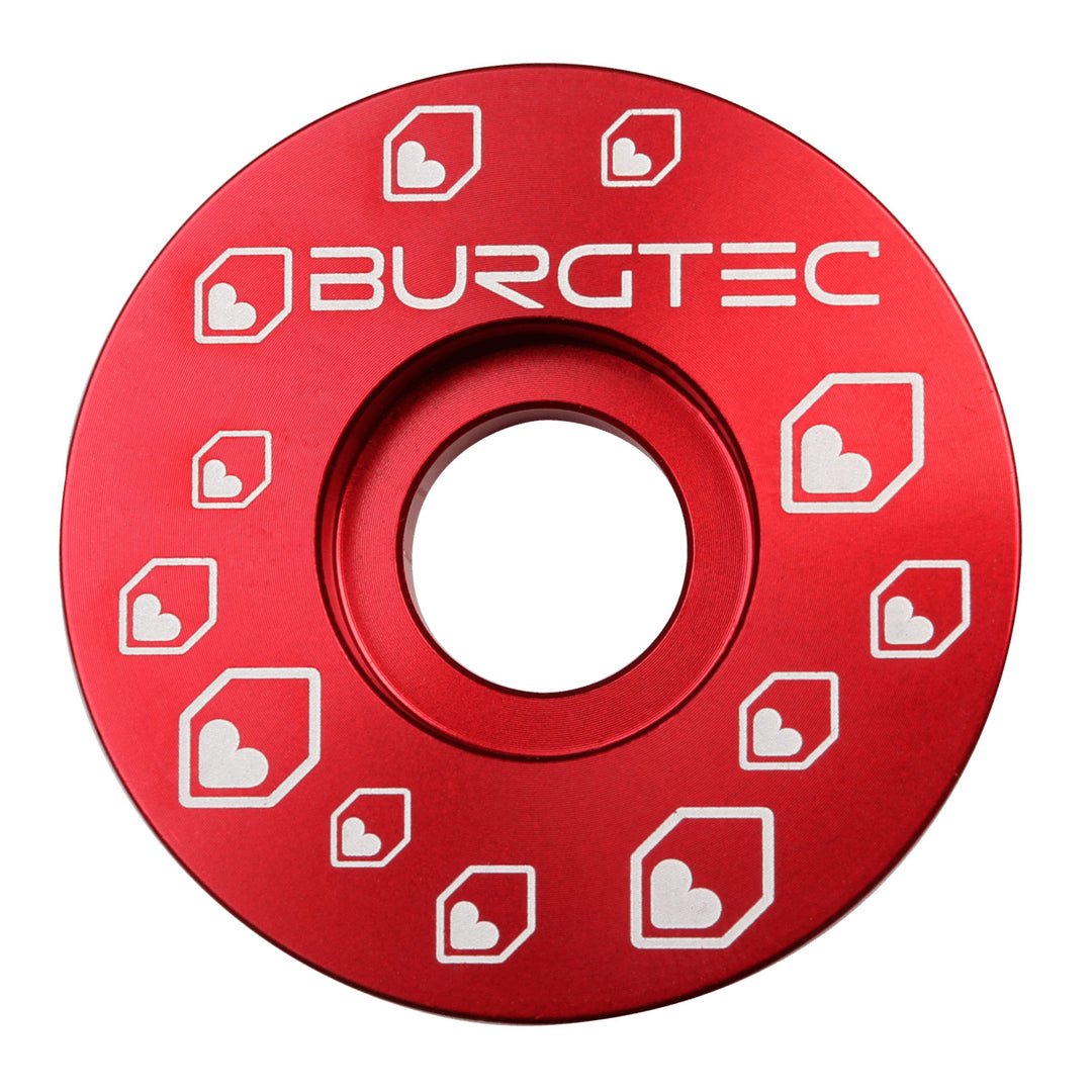 Burgtec Top Cap Race Red