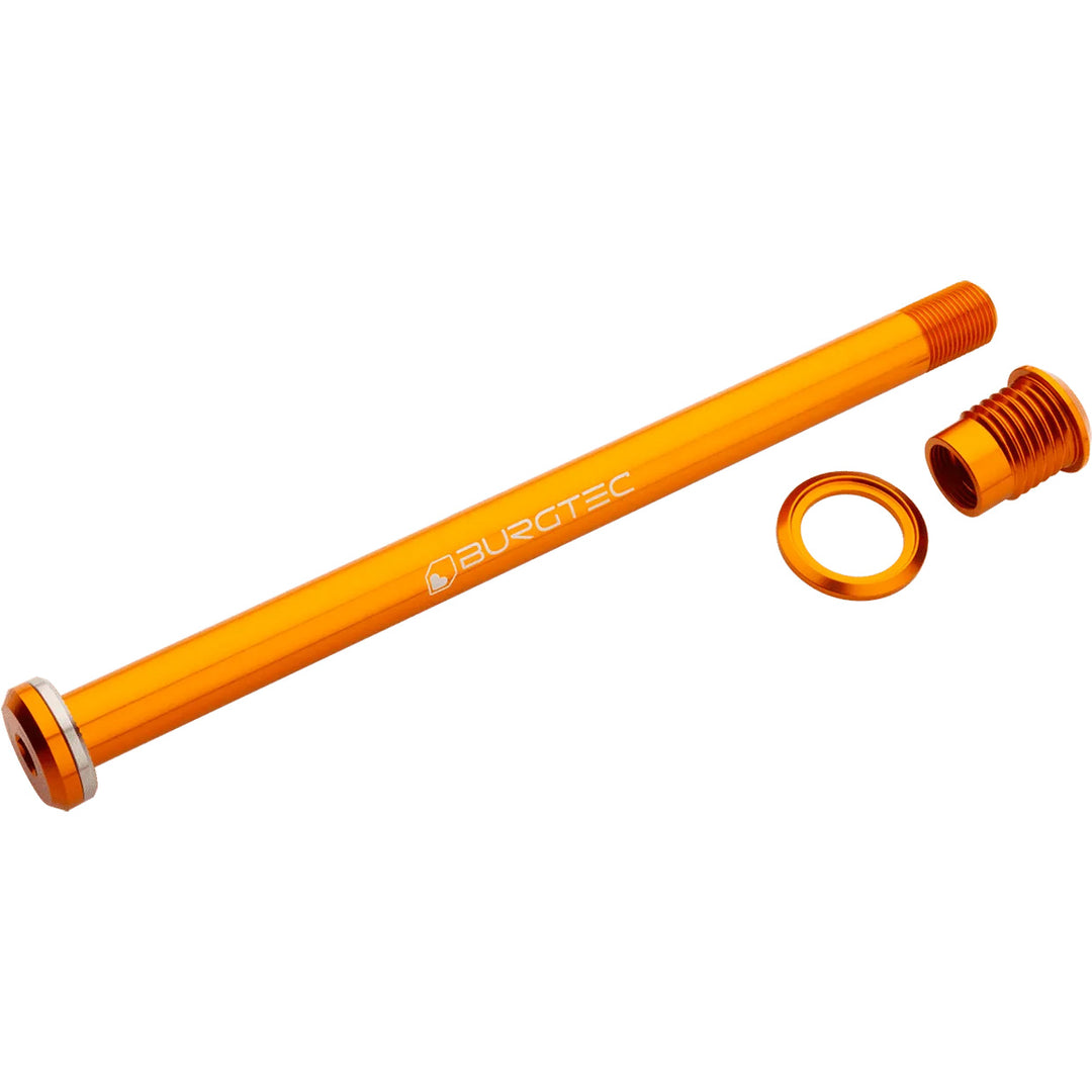 Burgtec Santa Cruz Rear Axle 12x173.7mm Iron Bro Orange