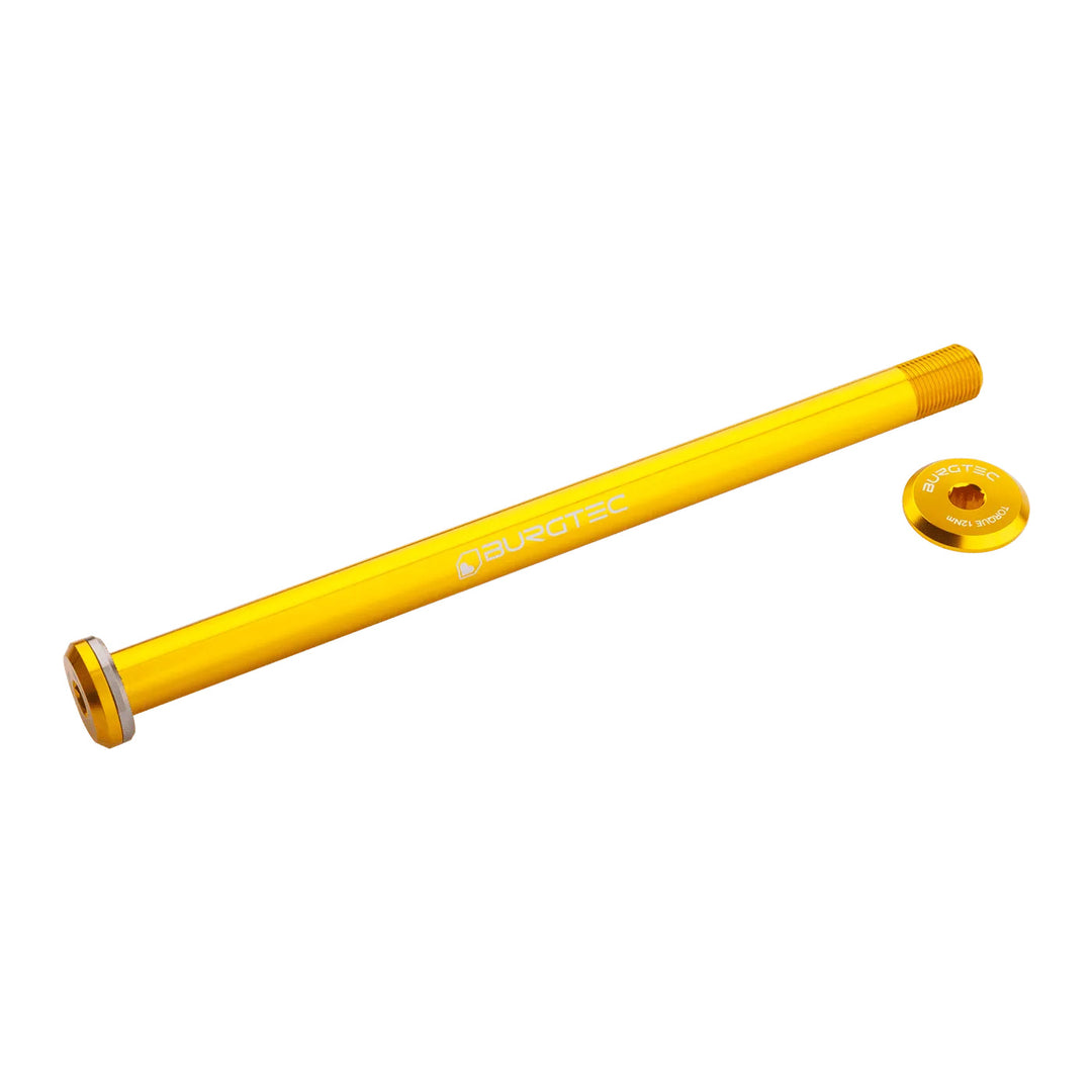 Burgtec Santa Cruz V10 182mm Rear Axle Burgtec Bullion Gold
