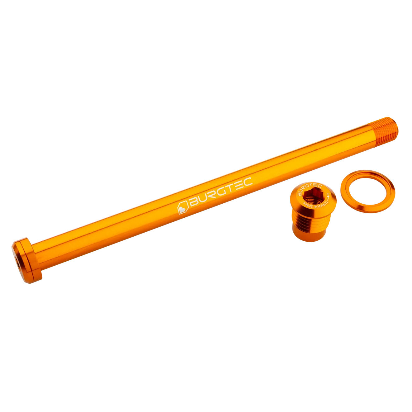 Burgtec 180mm x 12mm 1.00mm Pitch Rear Axle Iron Bro Orange – SX Collective