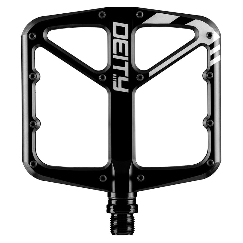 Deity Supervillain Flat Pedals, Black