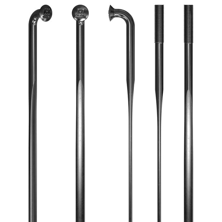 DT Swiss Aerolite Bladed Spoke Black 290mm 20/Count  