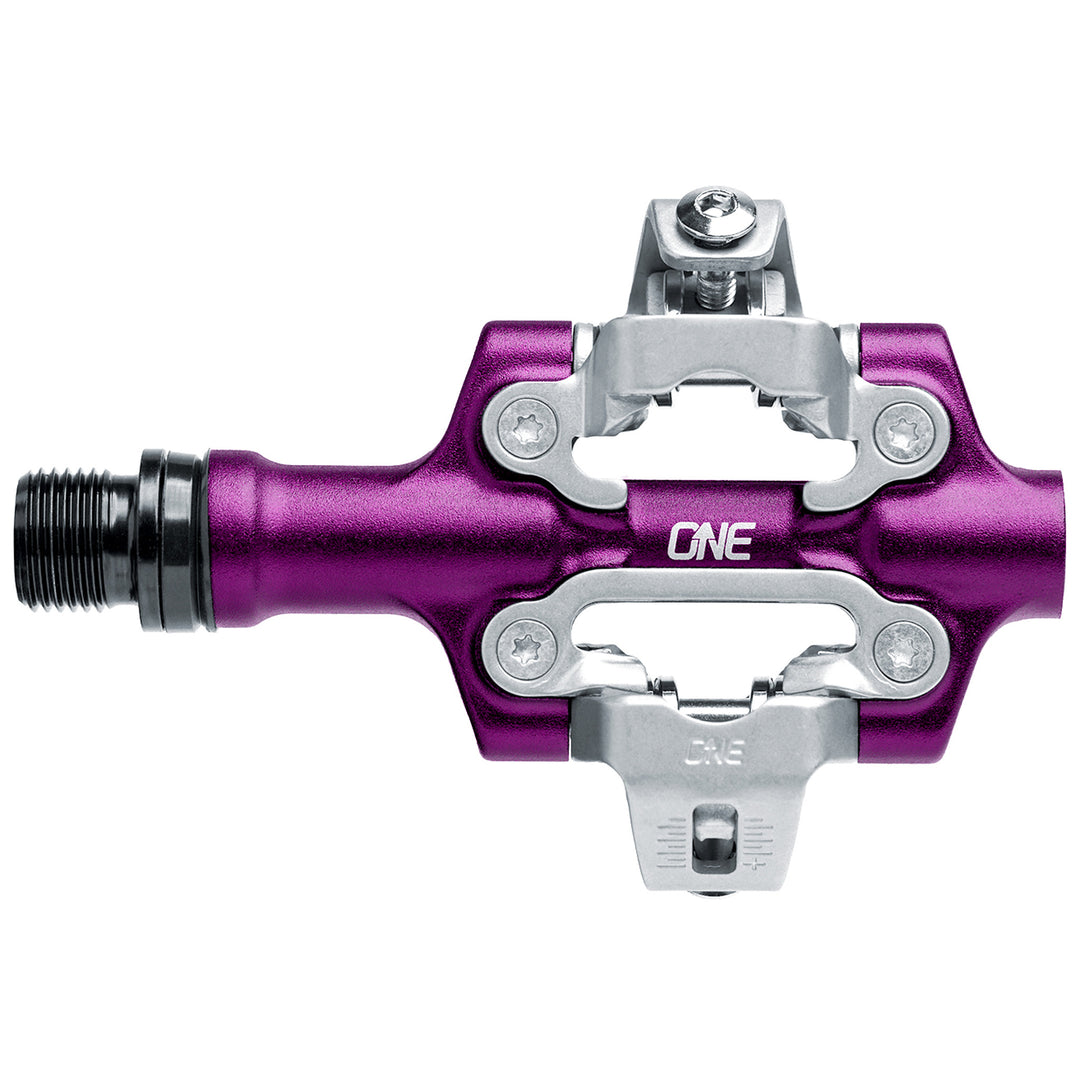 purple bicycle pedals OneUp Components XC Clip Pedals CrMo Purple – SX Collective
