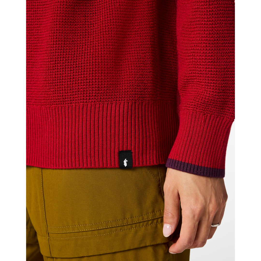 Cotopaxi Women's Libre Waffle Crew Sweater