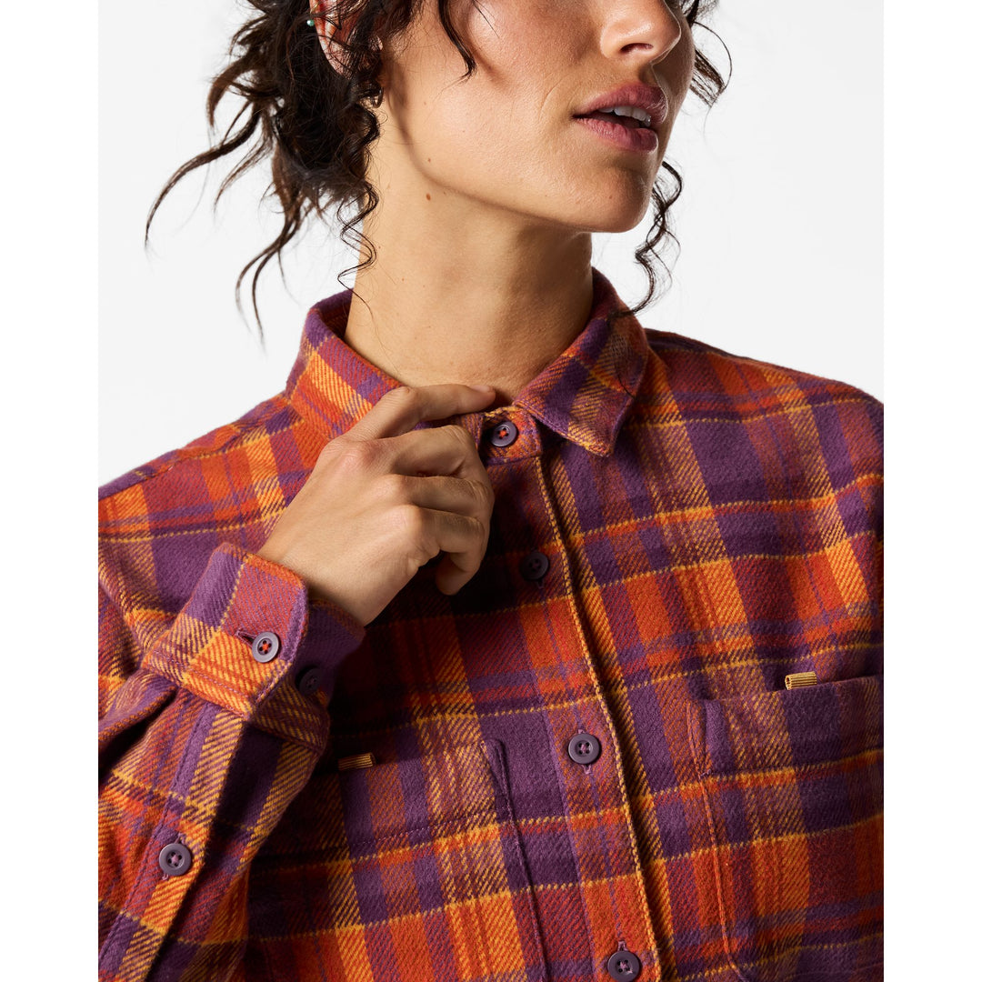 Cotopaxi Women's Mero Organic Flannel Shirt