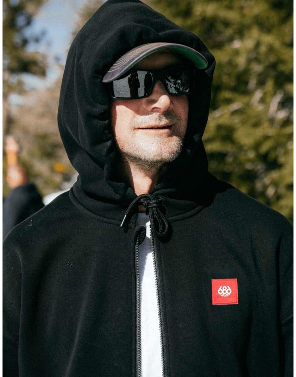 686 MENS BONDED FLEECE ZIP HOODY