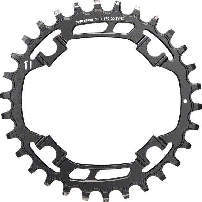 SRAM X-Sync 1x9-11sp 94BCD 3.5mm Steel 30t Black