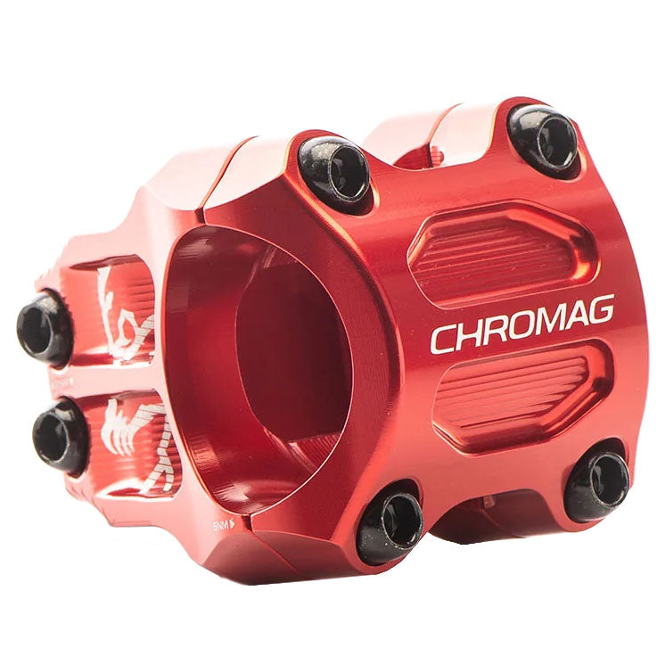 Chromag RIZA Stem (31.8) 0d x 32mm - Red 