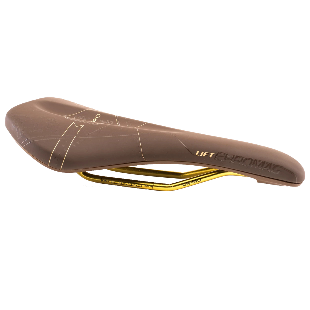 Chromag Lift Saddle Synth Top CrMo Rails - Rawhide