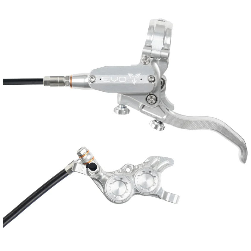 Hope Tech 4 Evo GR4 Disc Brake Right/Rear 74mm Silver