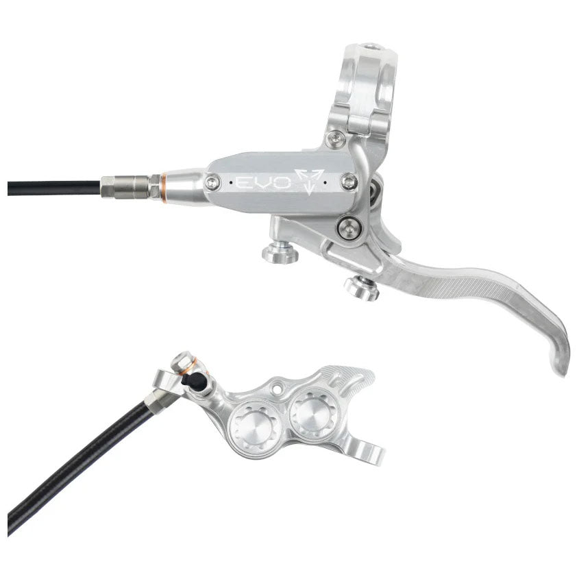 Hope Tech 4 Evo TR4 Disc Brake Left/Front 74mm Silver