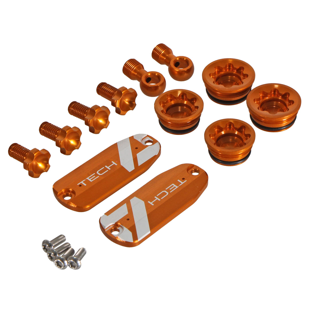 Hope Tech 4 V4 Custom Color Kit Orange