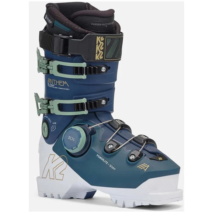 k2 anthem ski boots 85 MV Women's a Powerfuse Spyne and Energy Interlock technology K2 Women's Anthem Team Ski