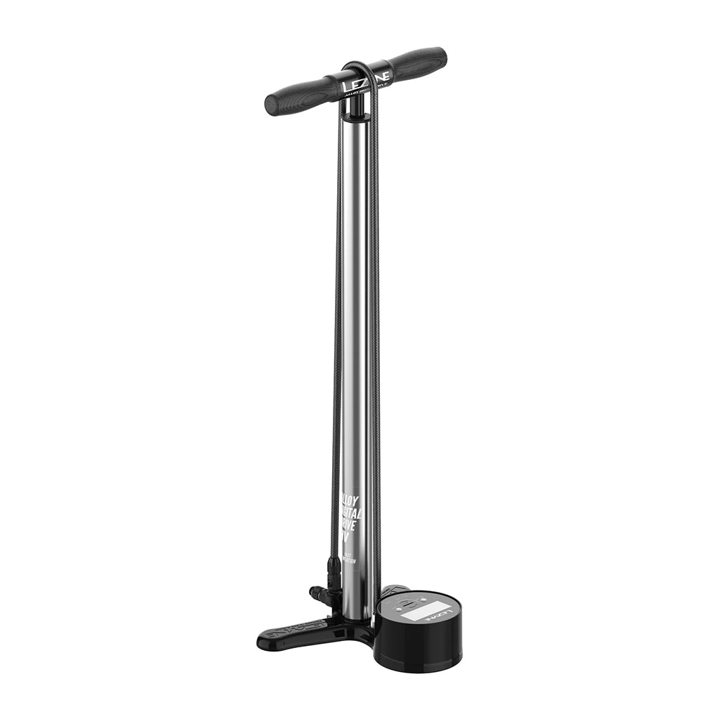 Lezyne Alloy HV Digital Drive 3.5  Pump Gloss Silver  