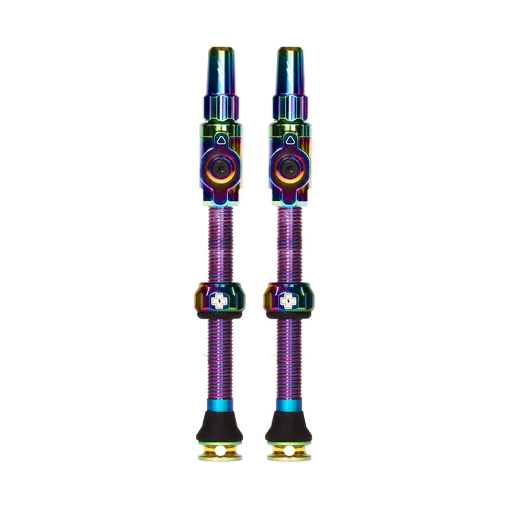 Muc-Off Big Bore Lite Tubeless Valve 75mm Iridescent  