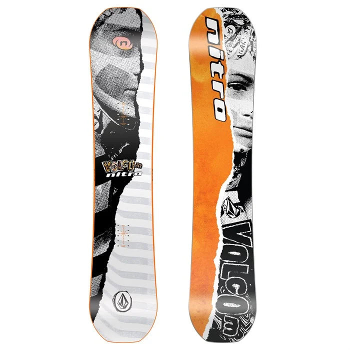 Nitro 2026 Ripper Kids x Volcom Snowboard