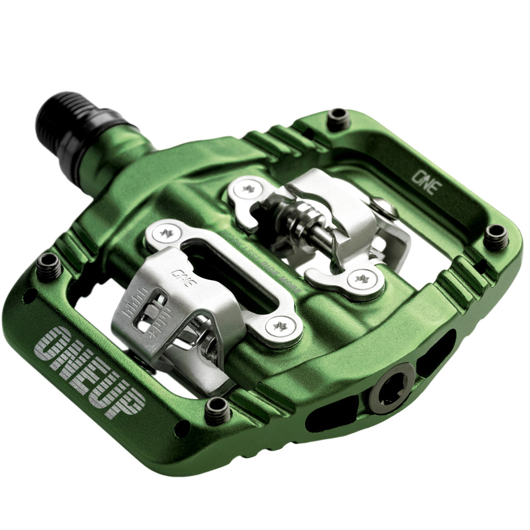 pedal clip mtb OneUp Components Clip Pedals CrMo Dark Green