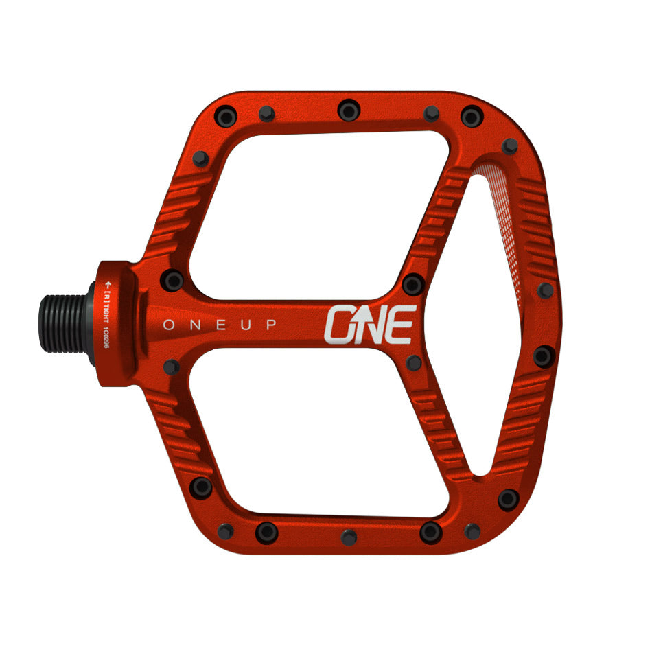 oneup aluminum pedal OneUp Components Aluminum Pedal Red