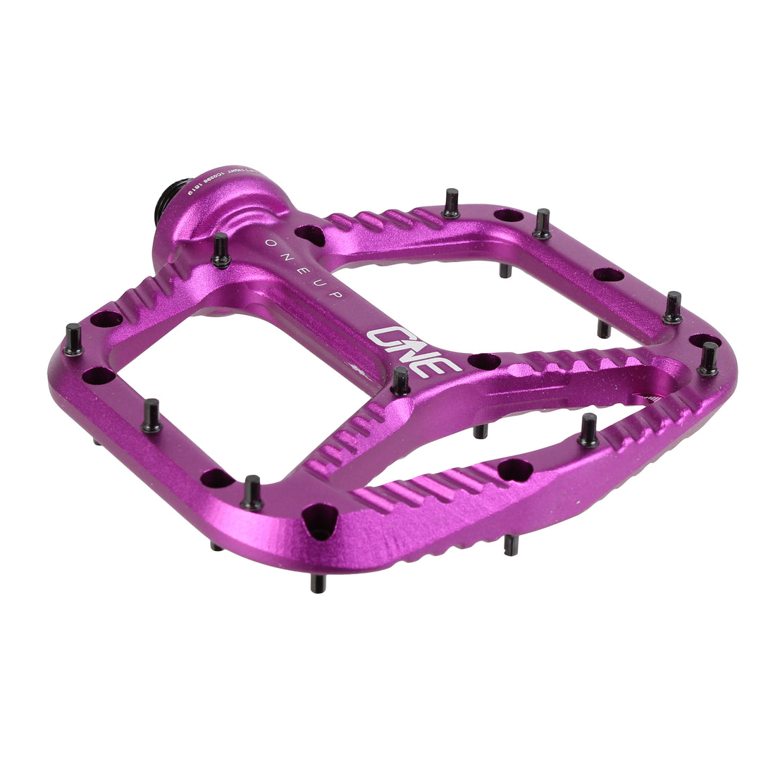OneUp Components Aluminum Platform Pedals Purple – SX Collective